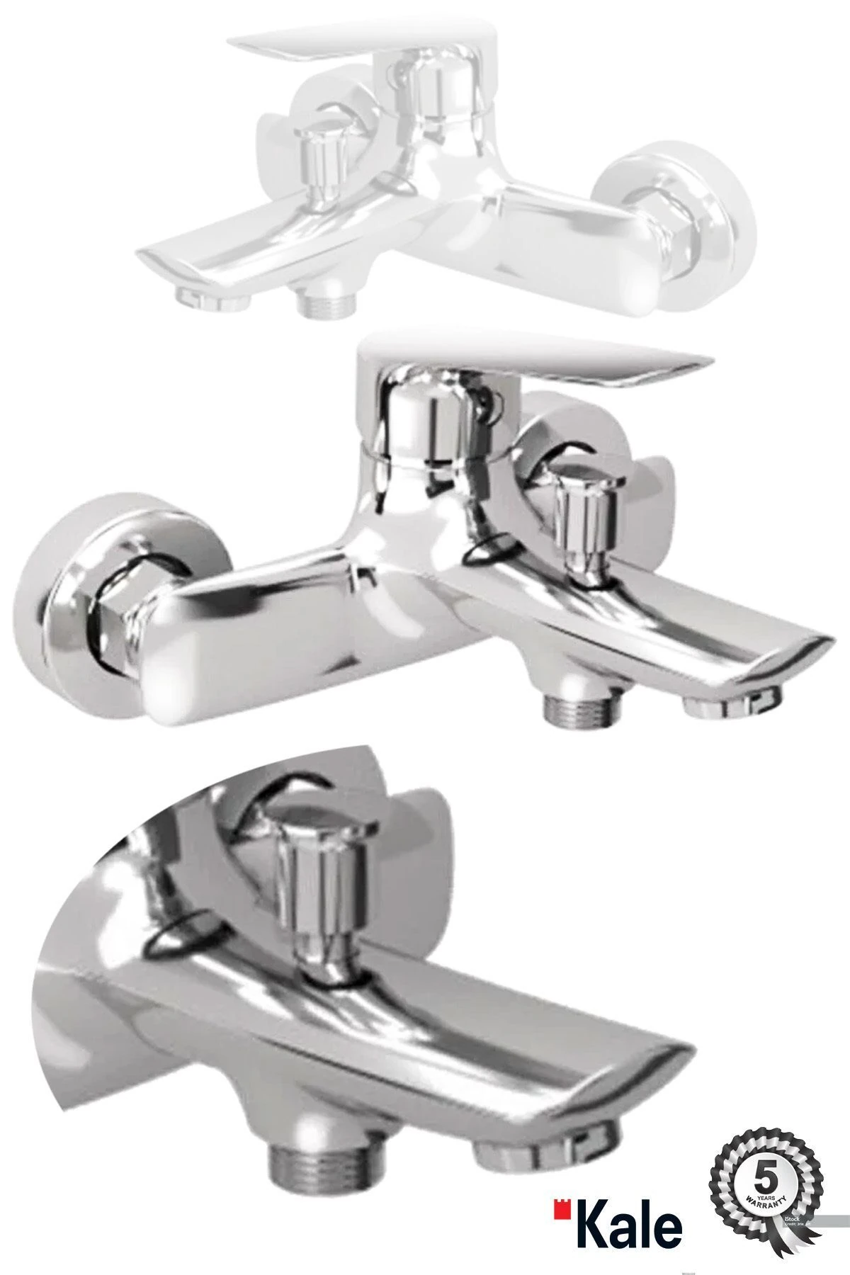 Tandem Banyo Duş Bataryası Uzun Burunlu 166mm 410200500260