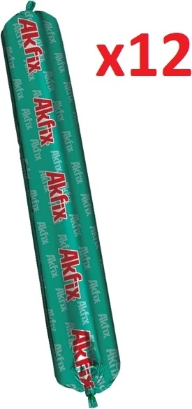 647FC Ultra Pu Sosis Otomotiv Yapı Mastiği 600 ml Siyah (1 Koli - 12 Adet)