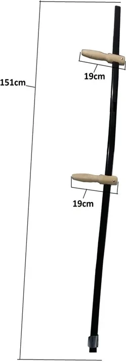 Tırpan Sapı Takımı - Metal Sap, Elcik, Bilezik ve Alyan