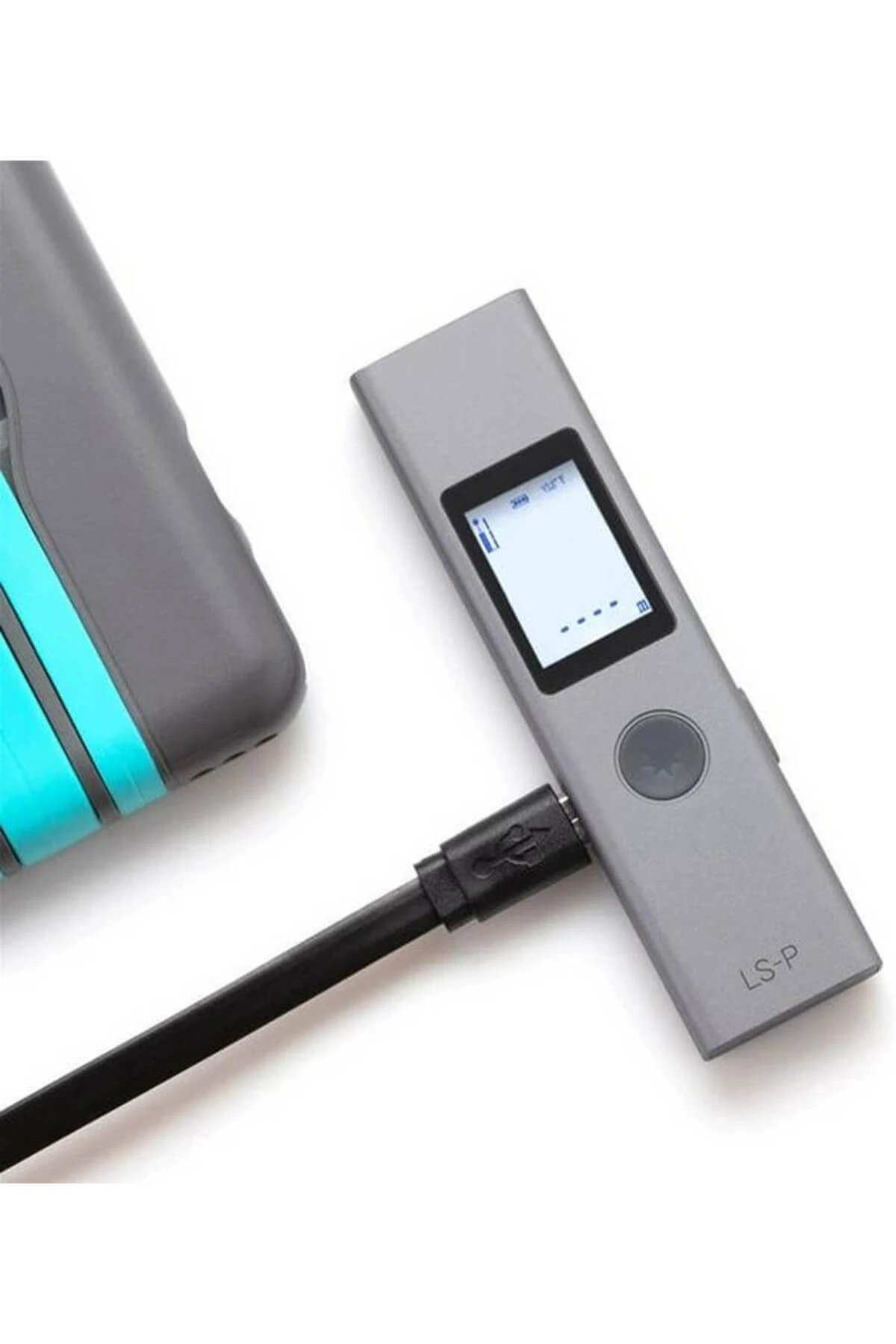 LS-P Lazermetre 40 Metre Yüksek Hassasiyet Dijital Mesafe Ölçüm Cihazı Şarjlı Rangefinder LSP