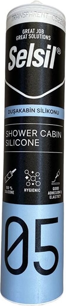 Duşakabin Mutfak Banyo Silikon Şeffaf 280ML