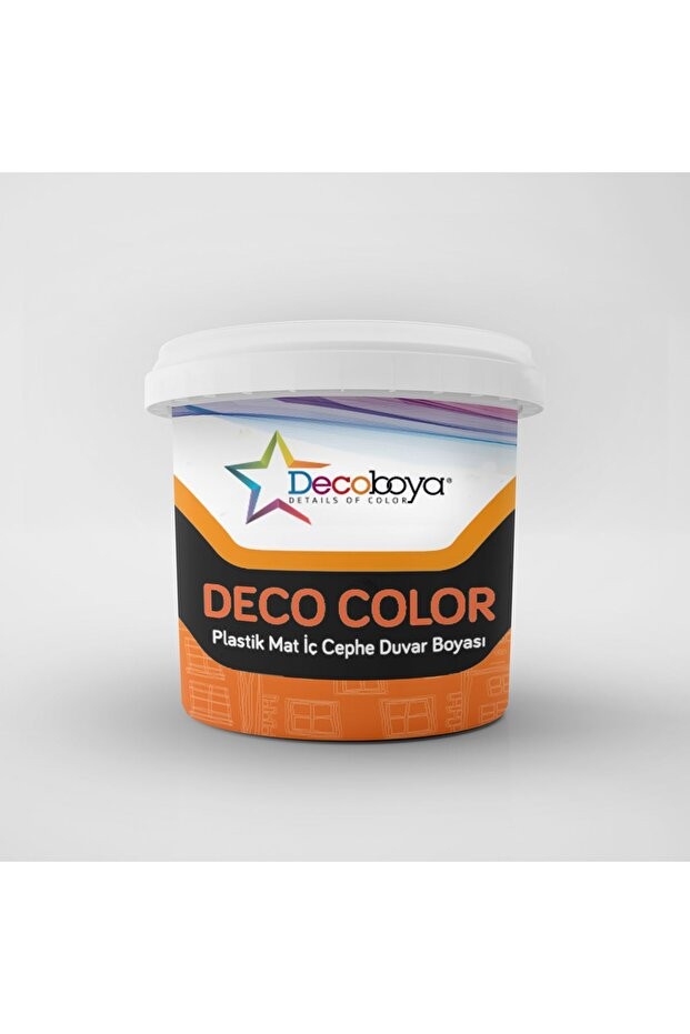 Deco Color Plastik Mat İç Cephe Duvar Boyası 3 Kg Tüm Renkler
