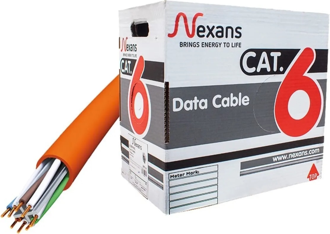 30 Metre  Cat 6 Utp 4/23AWG Halogen Free U/utp Lszh Data Kablo