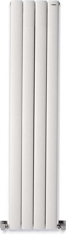 1500 x 315 mm Lilac Dikey Beyaz Alüminyum Radyatör Standart Bağlantı