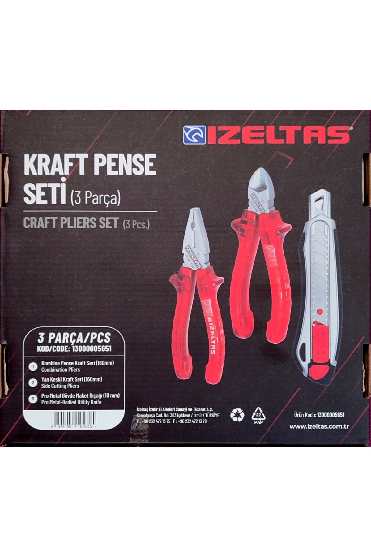 Kraft  Pense Seti 3 Parça
