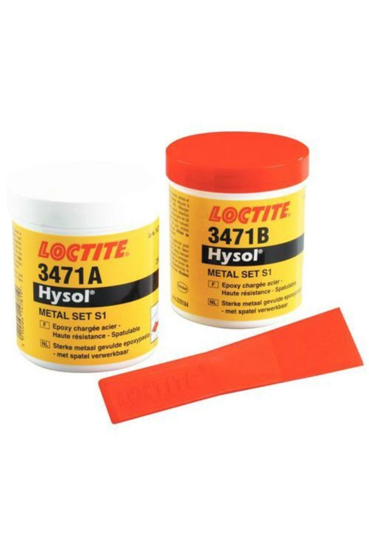 Loctite 3471 - 500gr | Epoksi Metal Set | Çelik Macun
