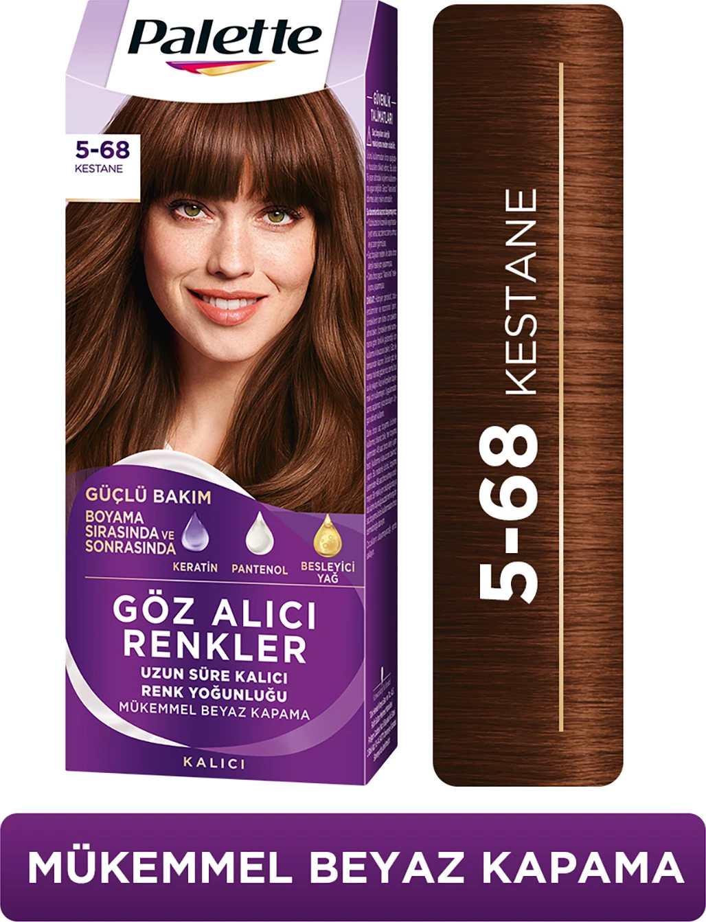 Saç Boyası 5-68 Kestane Saç Boyası
