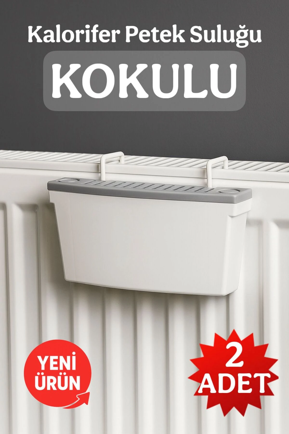 Yüksek Kaliteli Kokulu Parfümlü Kalorifer Petek Suluğu Nemlendirici 2 ADET