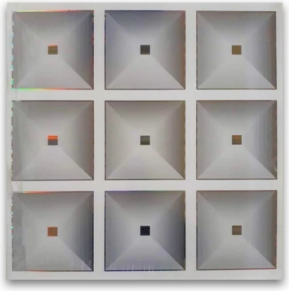 60×60 Plastik Tavan Paneli (9 Kare) (20 Adet)