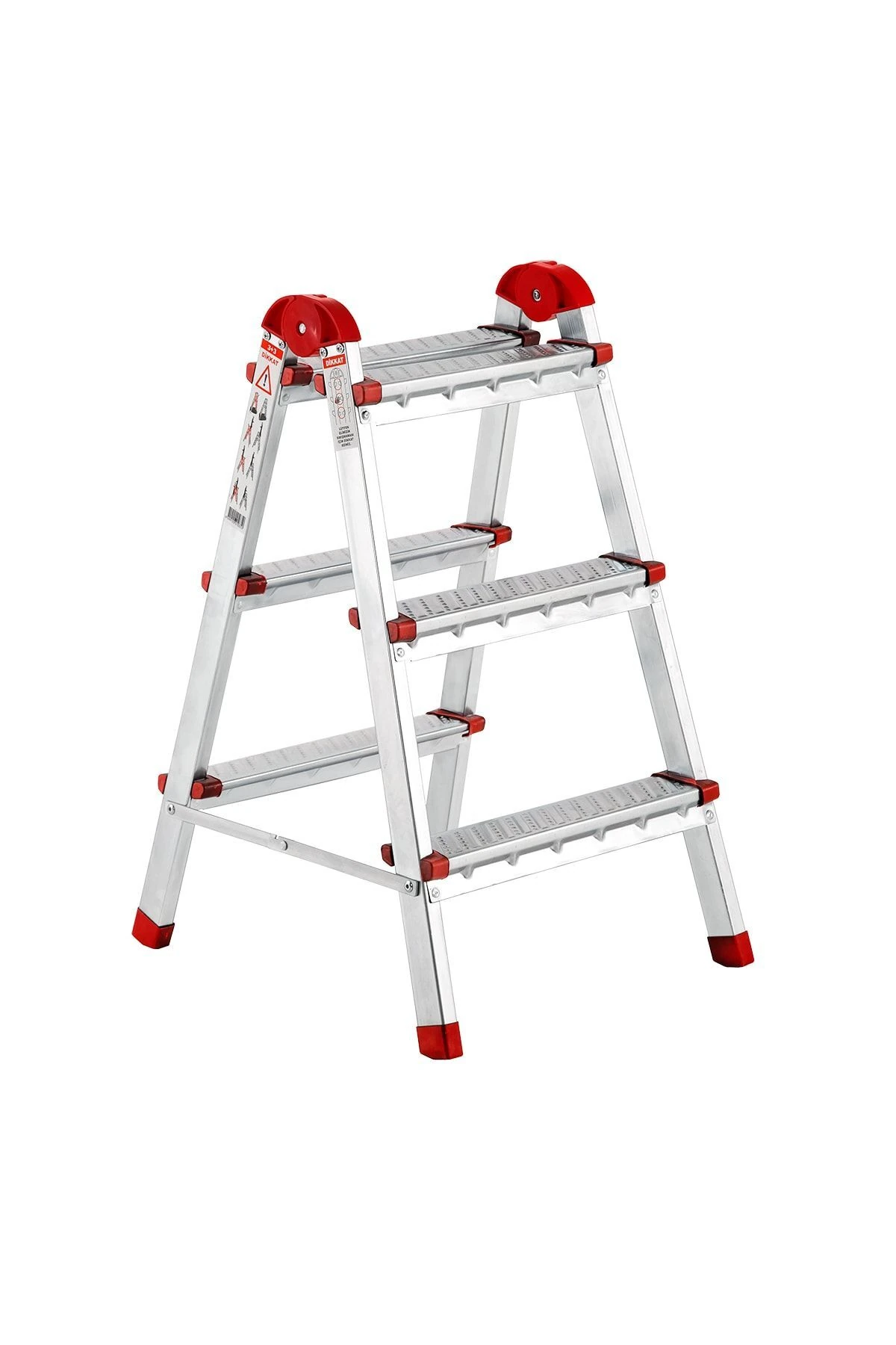 Ayyıldız 3 3 Basamak Çift Taraflı Profil Merdiven