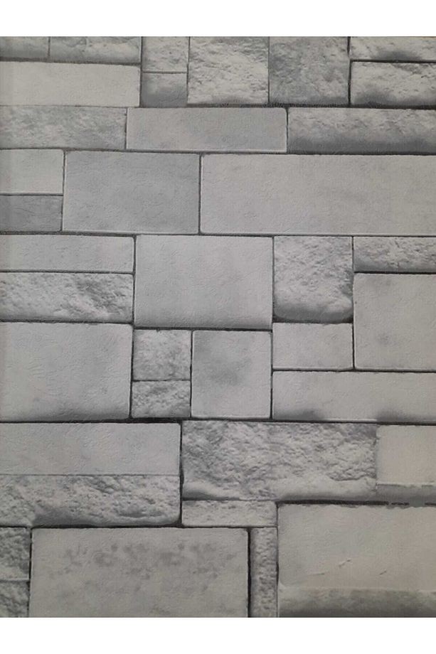 Taş Desenli 3d Duvar Kağıdı(5m2)