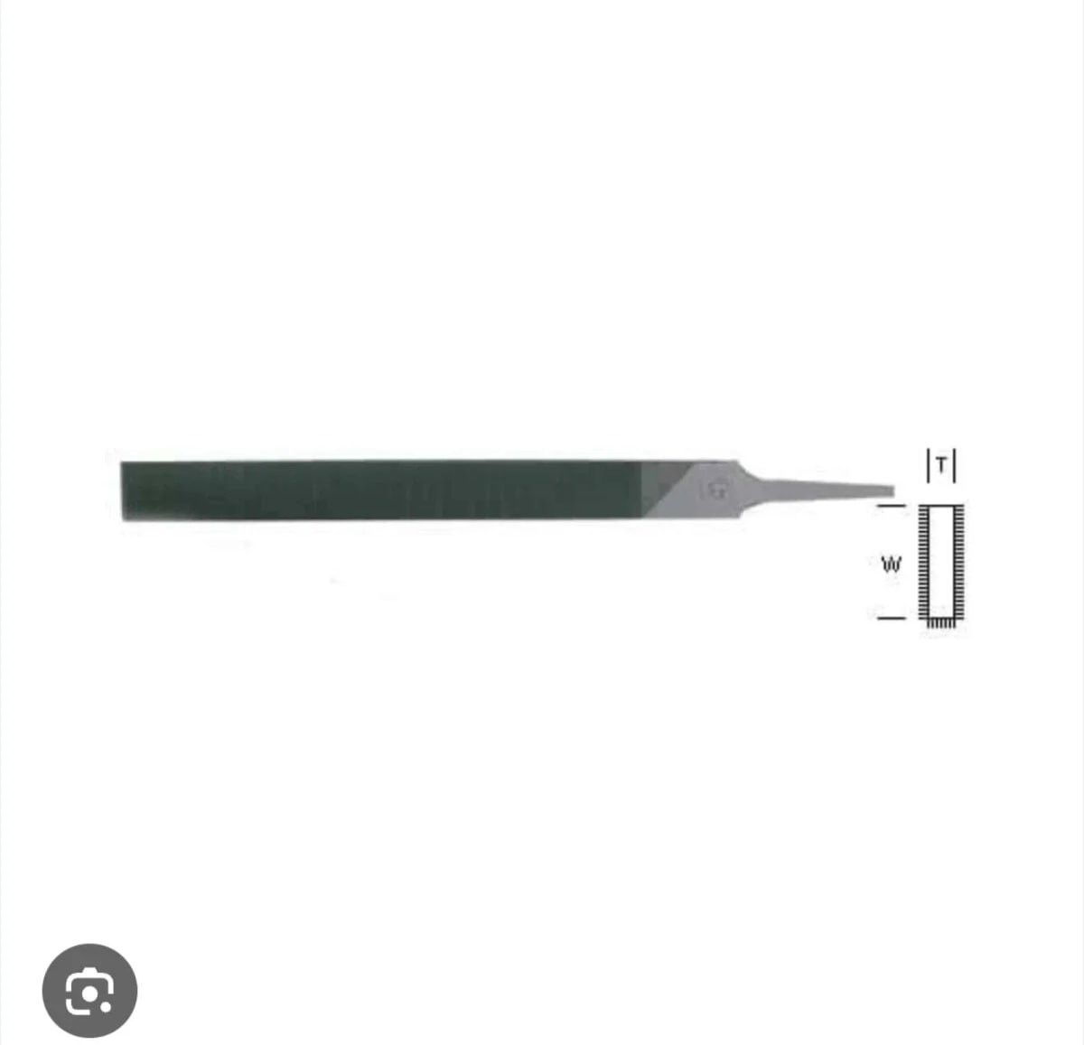 Eğe Hand (Flat) 12 Inç Ince Diş