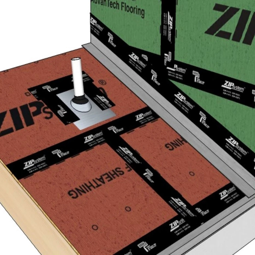 Siyah Zip Çatı Bandı 5metre Sızdırmazlık Bandı Çatı Baca Duvar Su Yalıtım Bandı