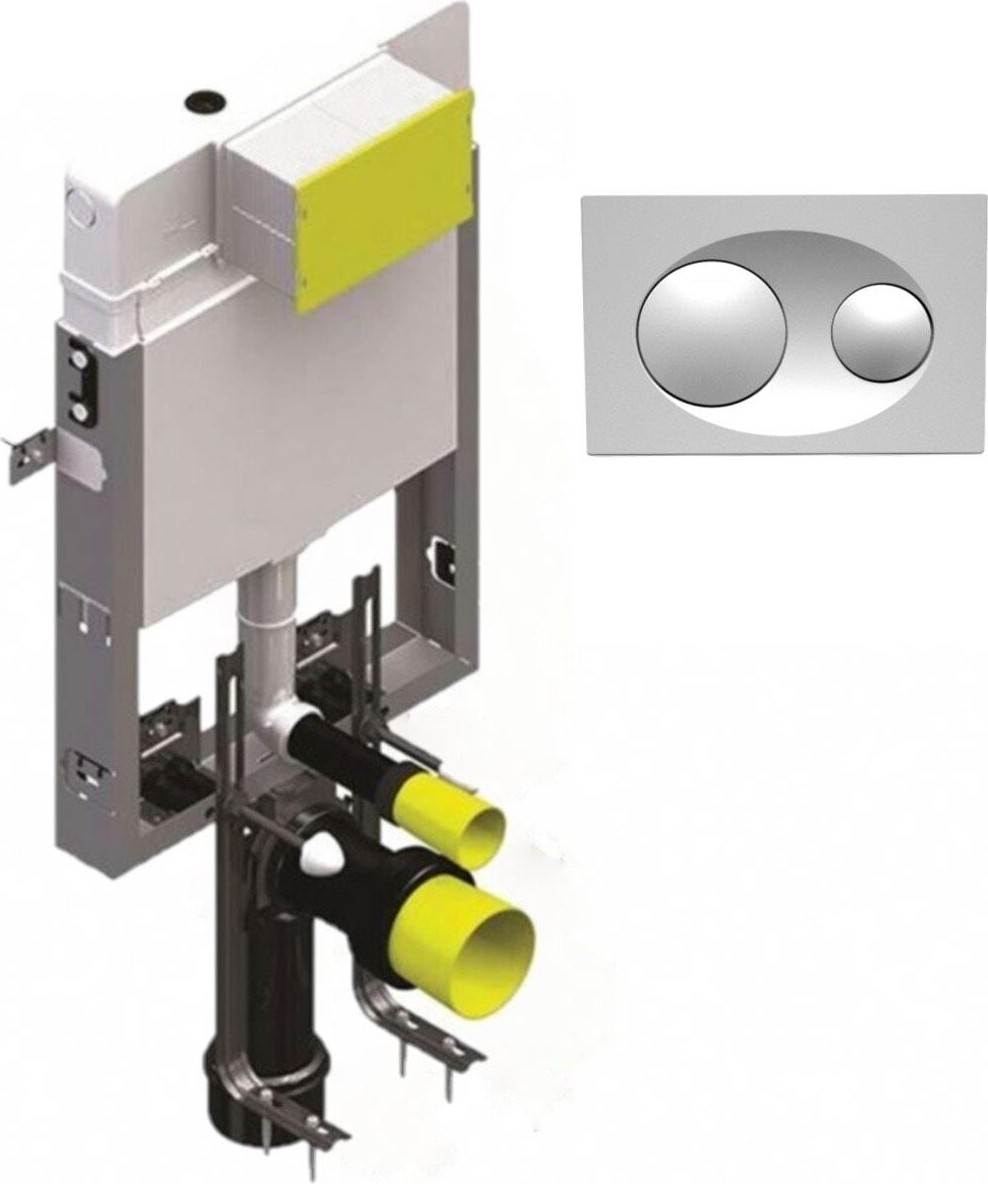 Smooth Gömme Rezervuar T02-0111 Gr-Asma Kl Ayaklı 3-6 Lt