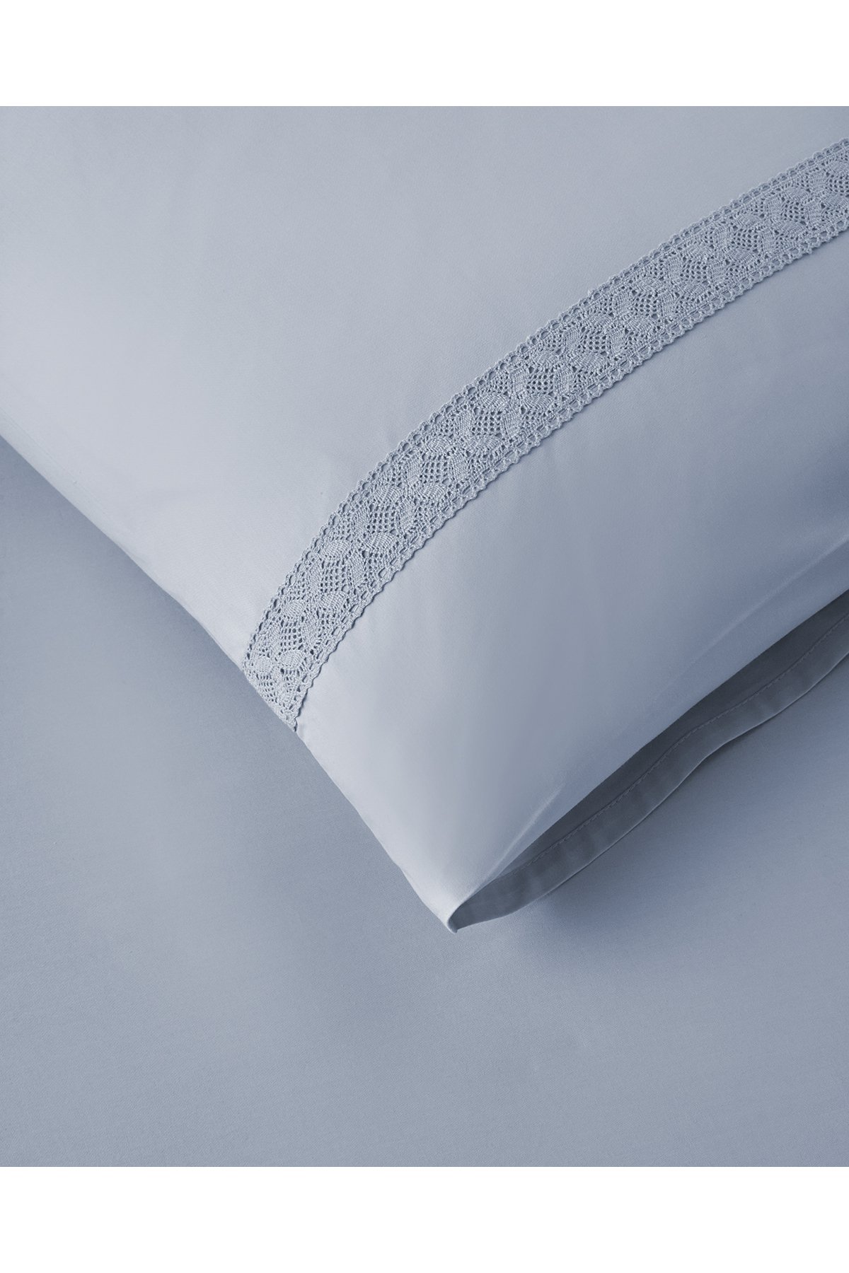 Lace Elegance Kopanakili Perkal Çift Kişilik Nevresim Takımı 200x220 cm Lila