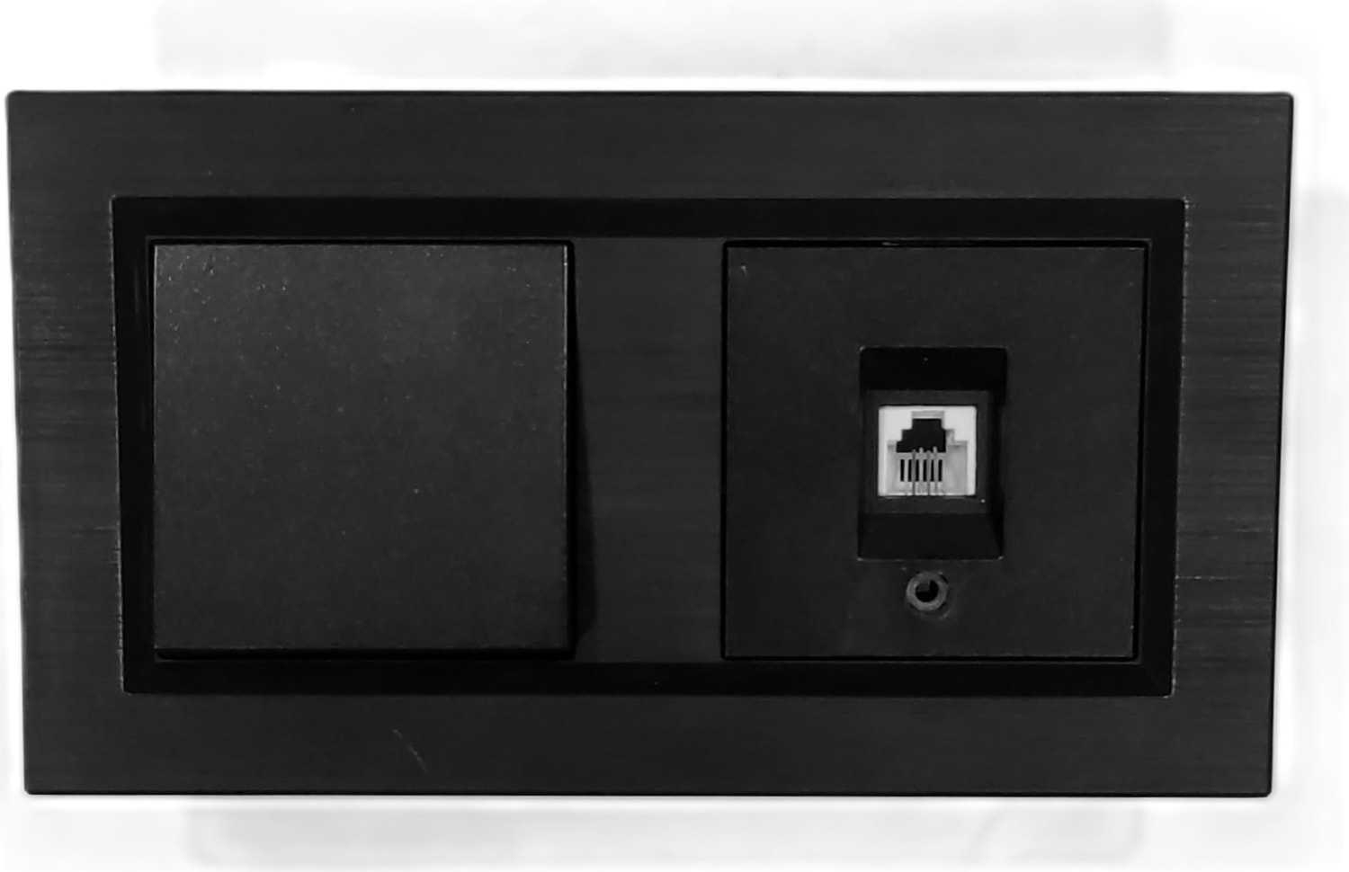 Quantum Siyah Anahtar+Nümeris (Telefon) Prizi 2'li Set