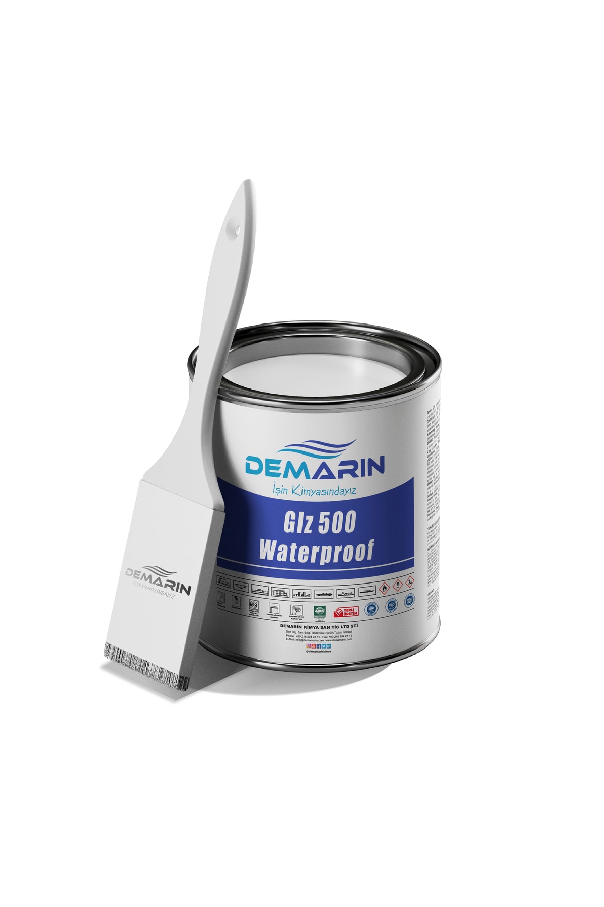 Glz 500 Waterproof Nem Ve Rutubet Boyası Beyaz 15 kg