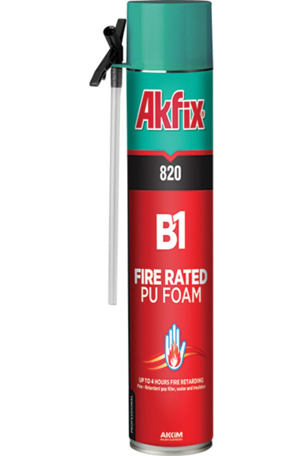 820 Yangına Dayanıklı B1 Pu Köpük 850 ml  1000 gr