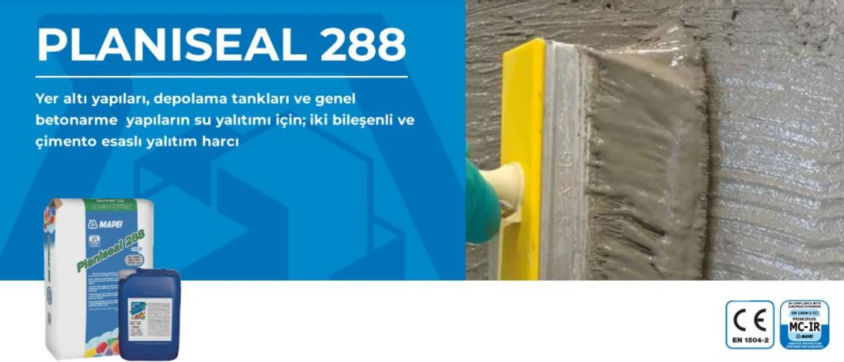 Planiseal 288 (20+5 kg Set) (Su Yalıtım Harcı)