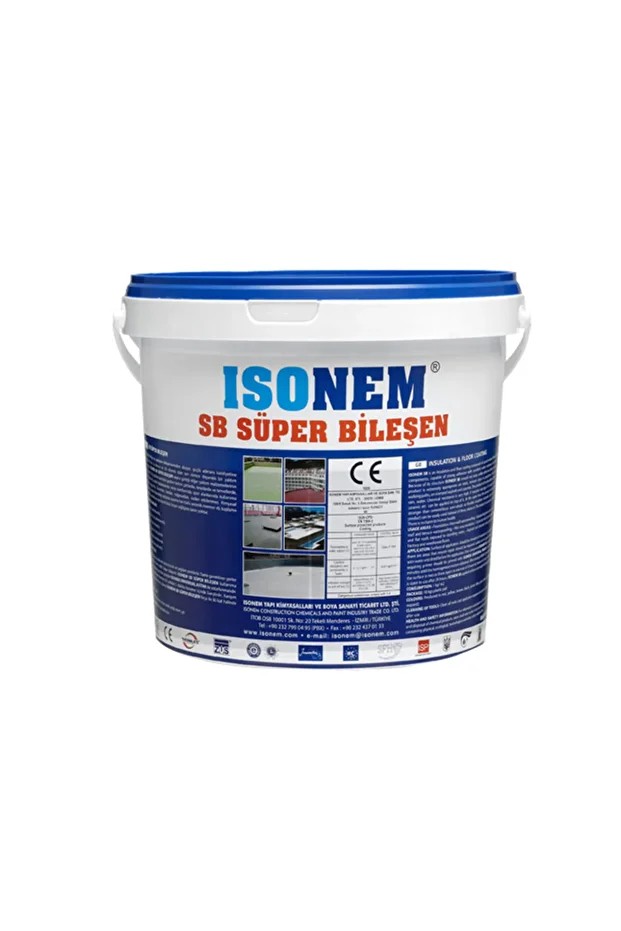 Sb Süper Bileşen Su Yalıtım Boyası 18 Kg Kırmızı