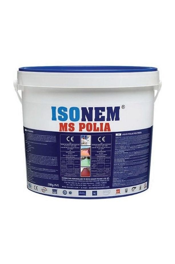 Ms Polia Liquid Polia Su Yalıtım Malzemesi 5 kg Beyaz