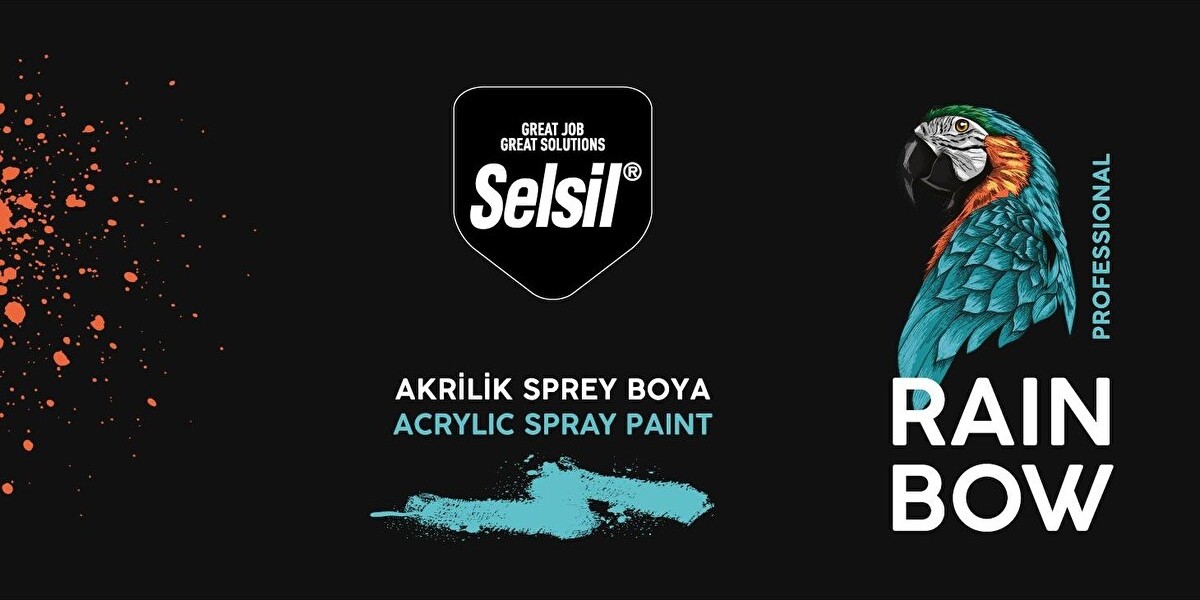 Rainbow Akrilik Sprey Boya Trafi̇k Kırmızı 400 Ml. - RAL3020