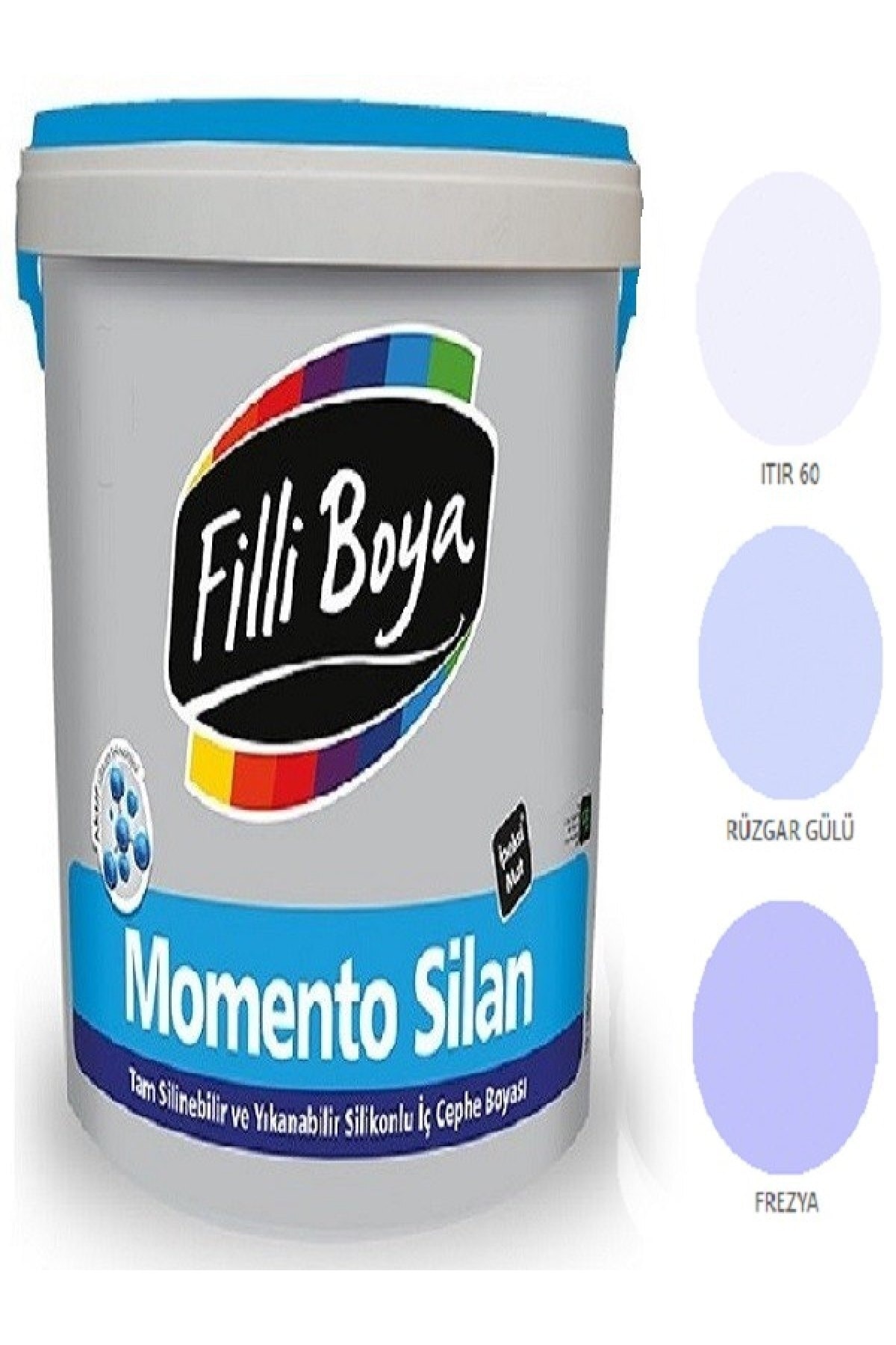 Momento Silan Tam Silinebilir Yıkanabilir Silikonlu Ipek Mat Boya 2,5lt (ıtır 60)