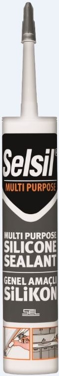 Genel Amaçlı Silikon Siyah 280 ml