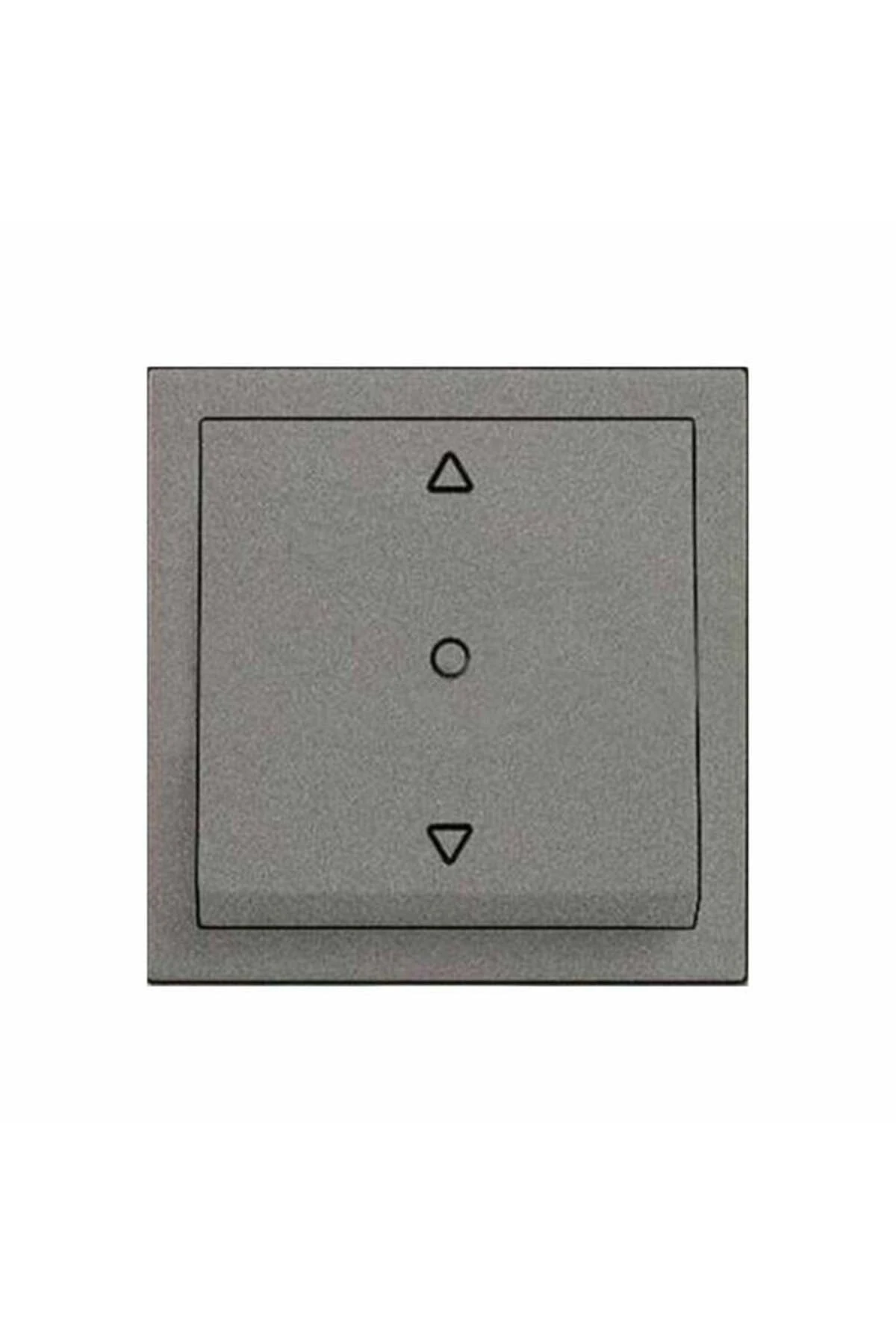 Novella Füme Tek Düğmeli Jaluzi Anahtar Kapak