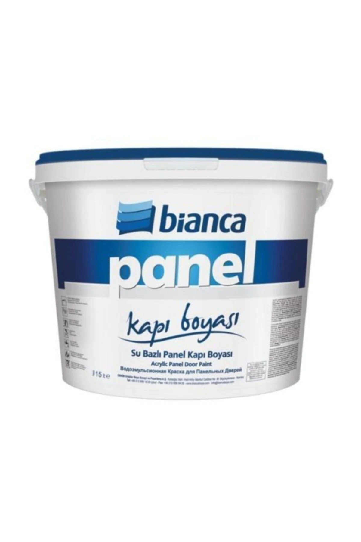Su Bazlı Panel Kapı Boyası 0,75 lt Beyaz