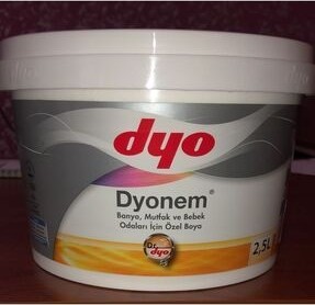 Nem 2.5lt Beyaz Banyo,mutfak,bebek Odaları İçin Özel Boya