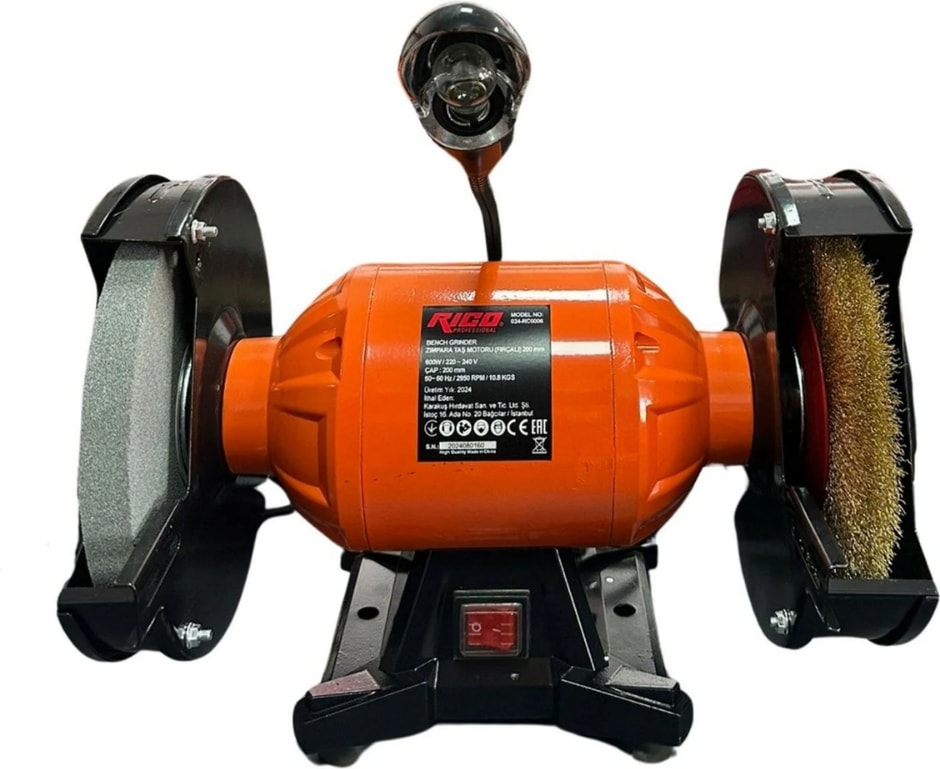 Ri̇co Taş Motoru 600W 200MM Işıklı