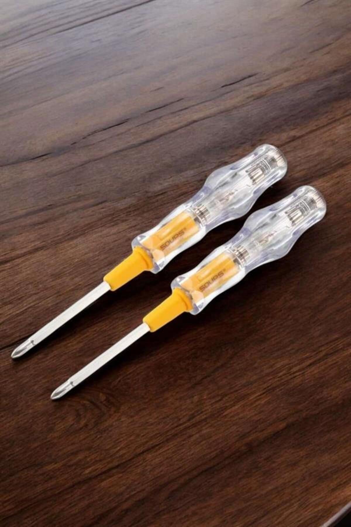 Kontrol Kalemi Nikel Kaplama Çift Başlıklı Test Cihazı - MCT9862-4037