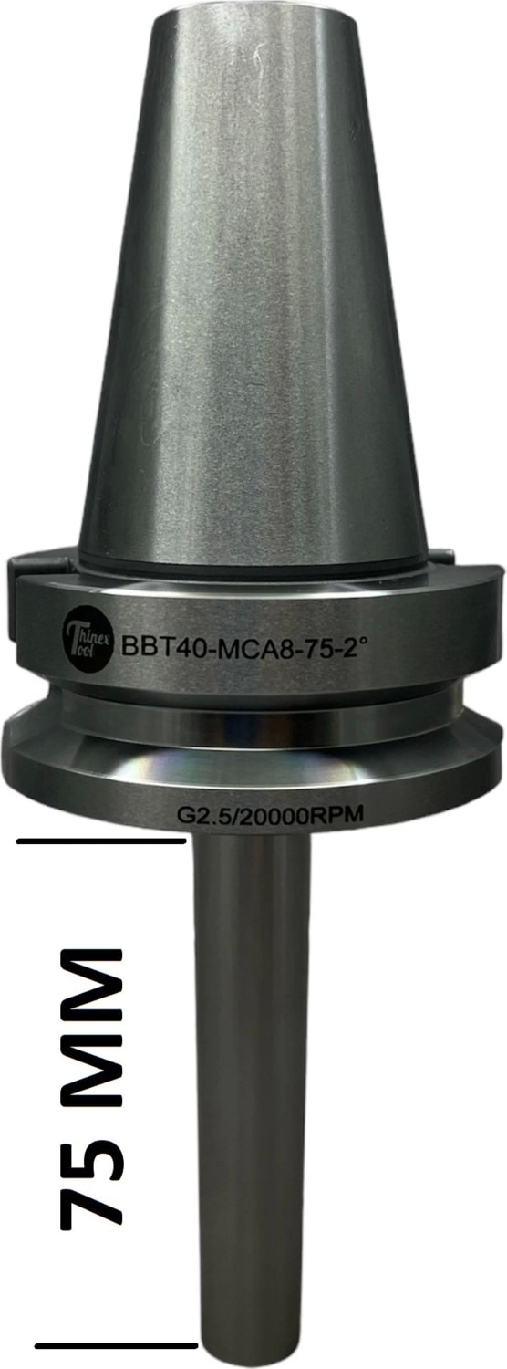 BBT40 Mca8 - 75 Boy Vidalı Tutucu M8X75 Boy Vidalı Tutucu 20.000 Devir Balans Alınmıştır