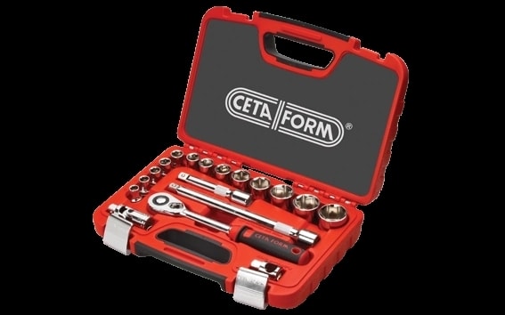 Ceta-Form 18 Parça 1/2” 6 Köşe Lokma Takımı - Metrık