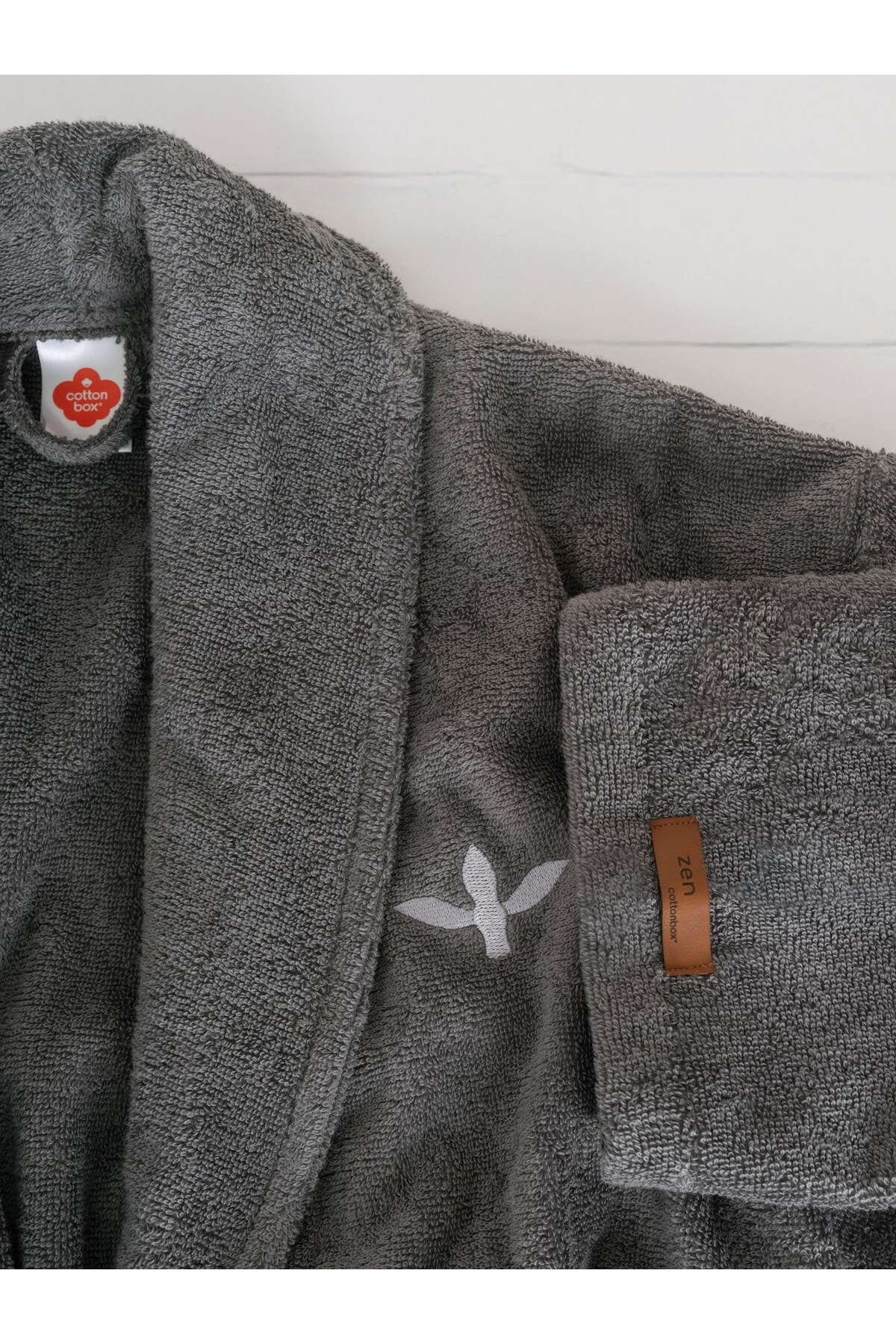 Wellness Bornoz Zen Antrasit L/XL