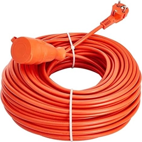 Bylion 10 Metre Seyyar Uzatma Kablosu 3x1.5 mm Turuncu Kablo