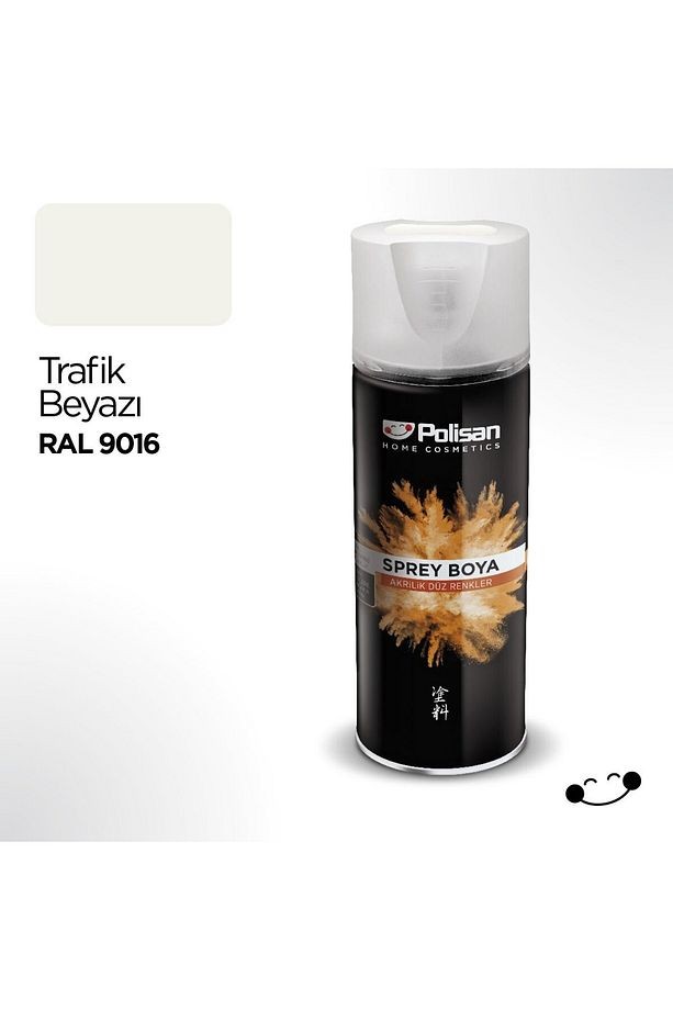 Trafik Beyaz Sprey Boya 400 ml (3 Adet )