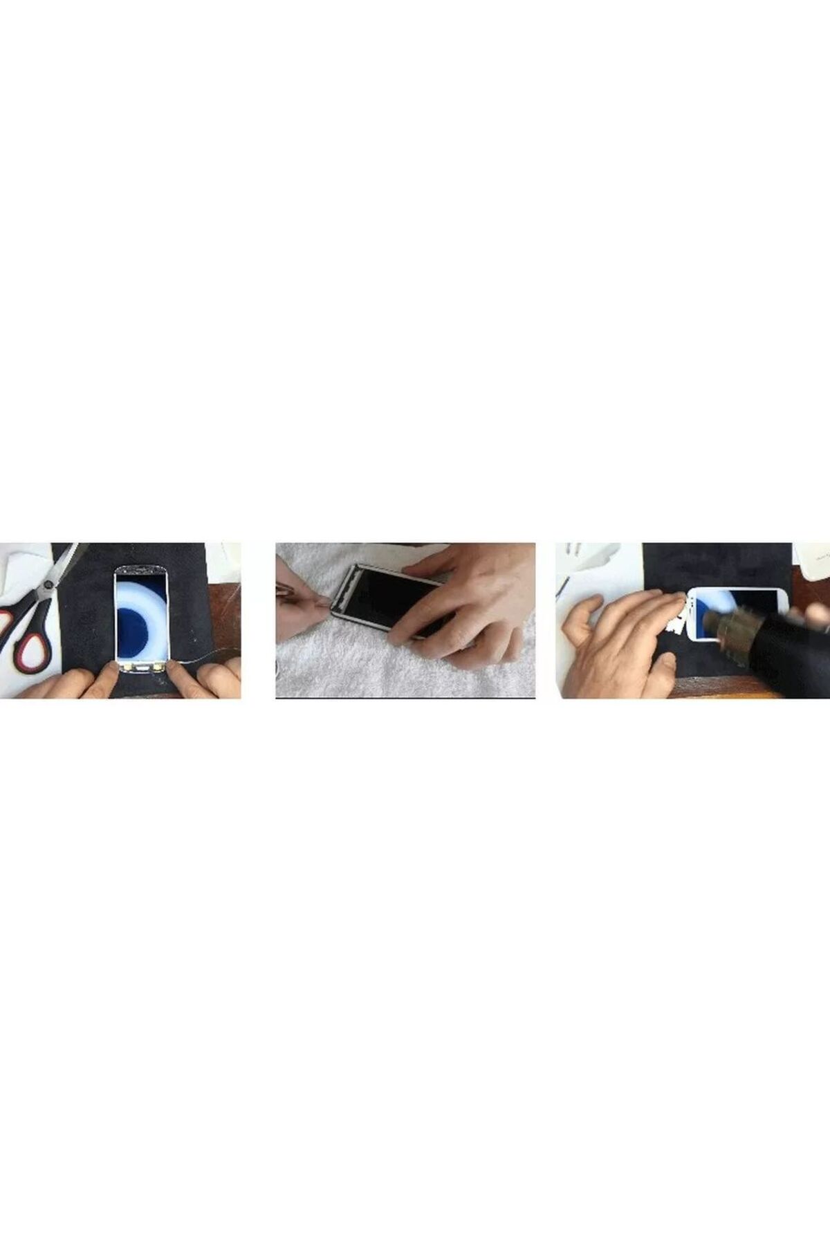 5mm/50mt Çift Taraflı Bant Ekran Cam Kasa Kapak Tamir Bantı-Siyah