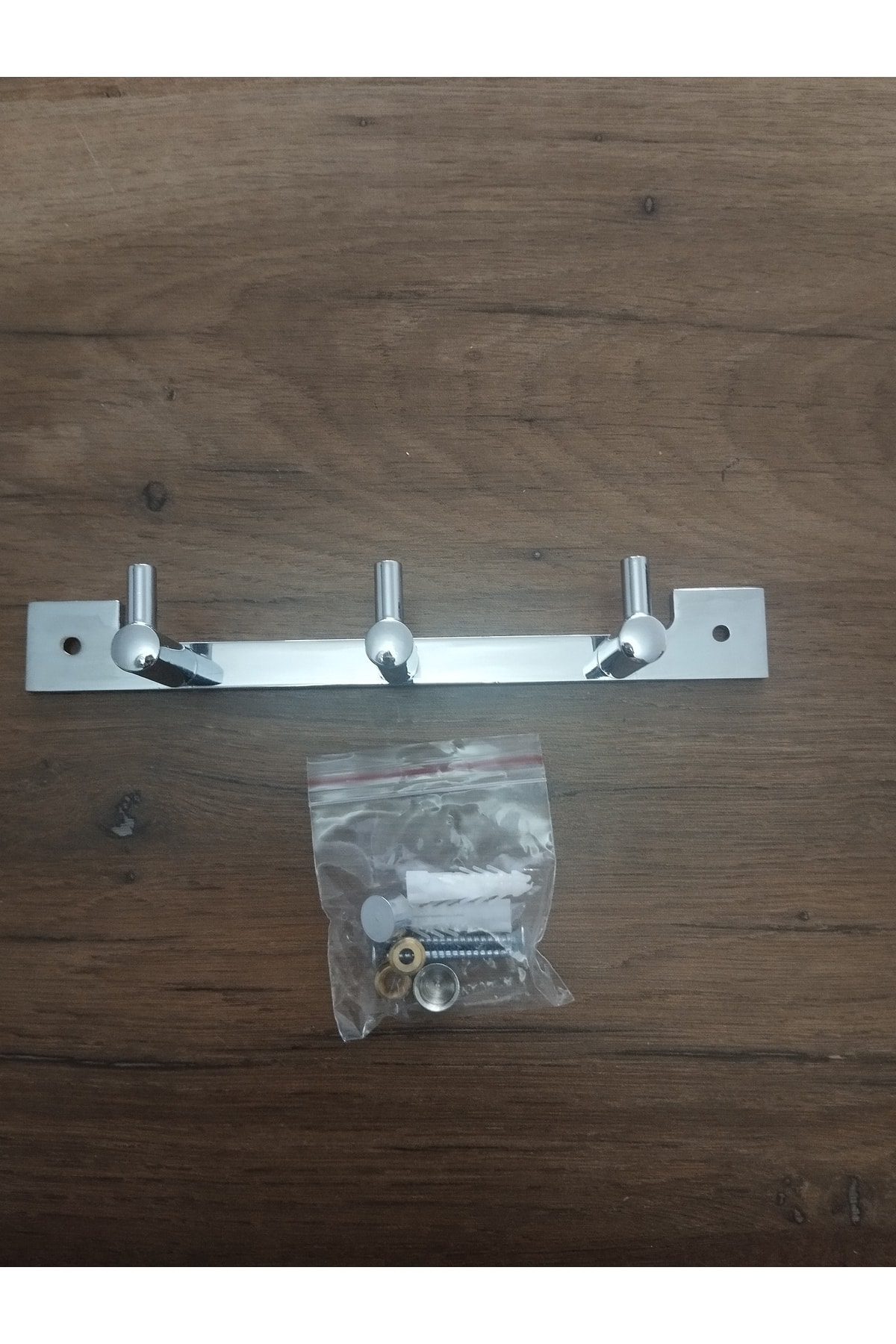 pirima krom pirinç banyo üç lü askı seti