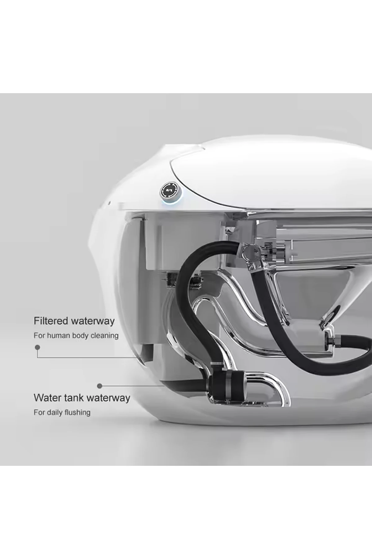 Akıllı sistem ful otomatik klozet