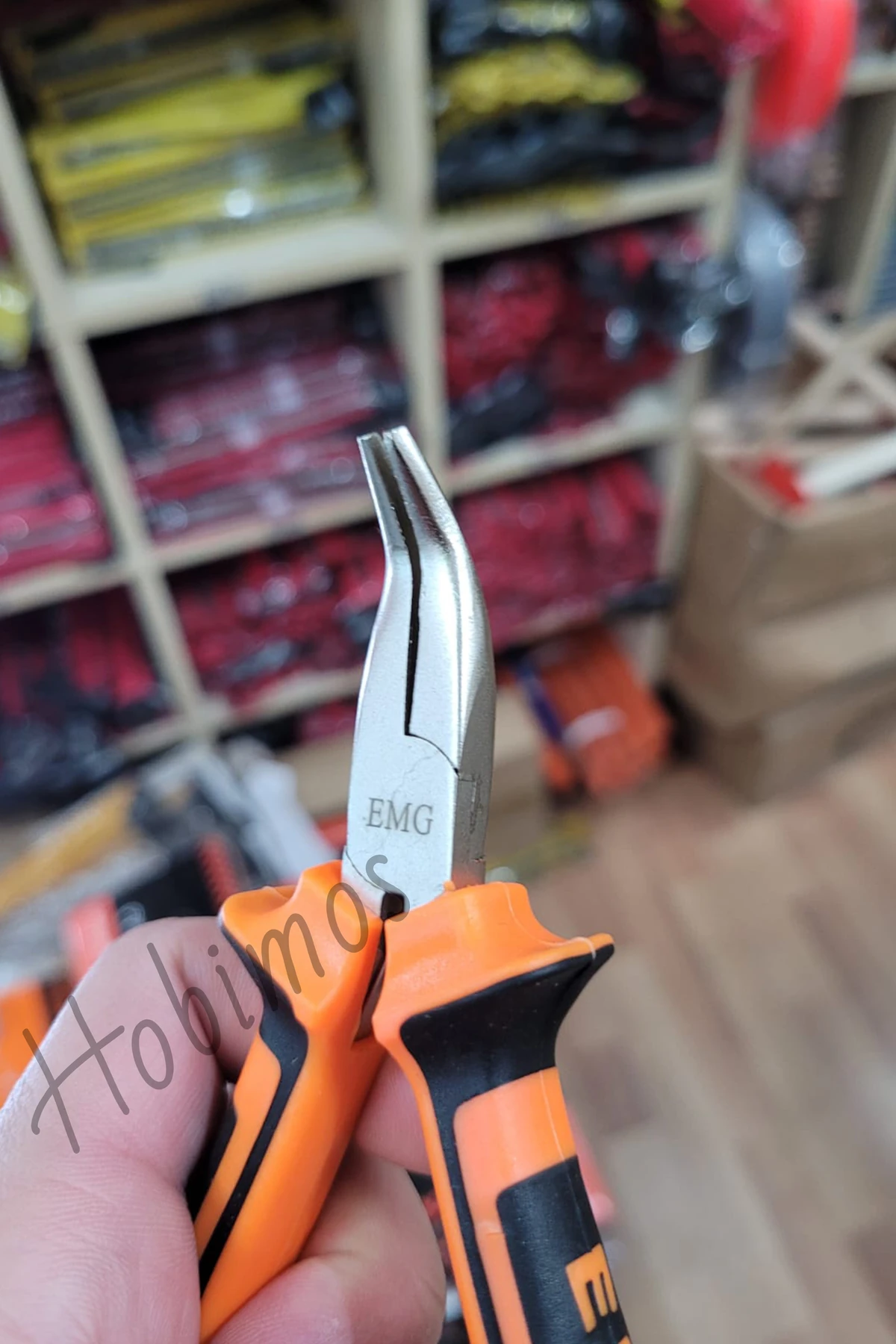 Mini Eğri Uçlu Kargaburun - Takı Yapım Pensesi