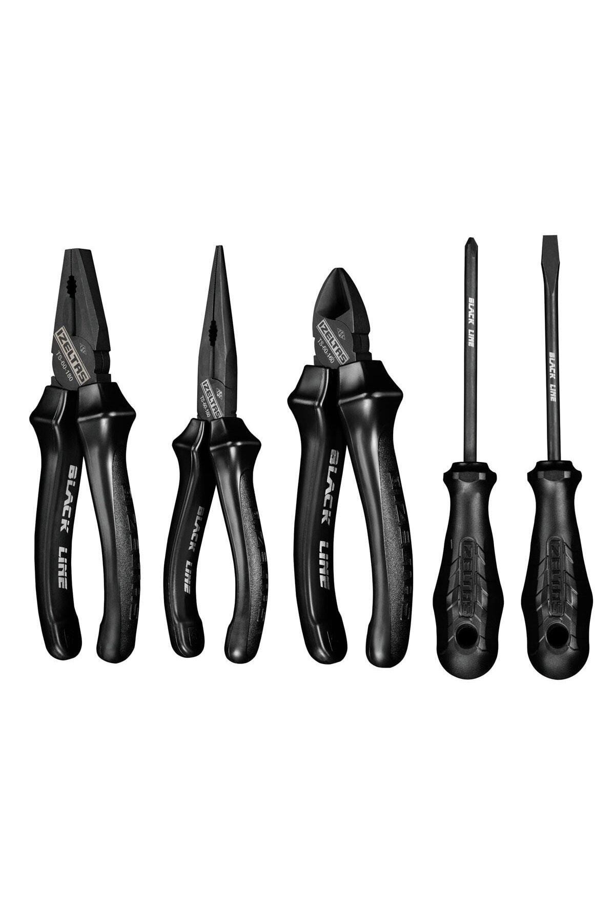 13000005133 Black Line Pense Tornavida Seti 5 Parça