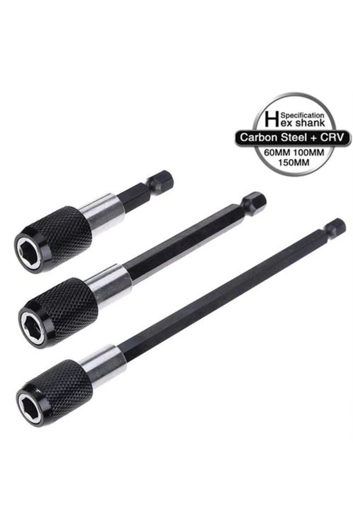 Modacar 6 10 15 cm 3 lü Bits Uzatma Adaptörü