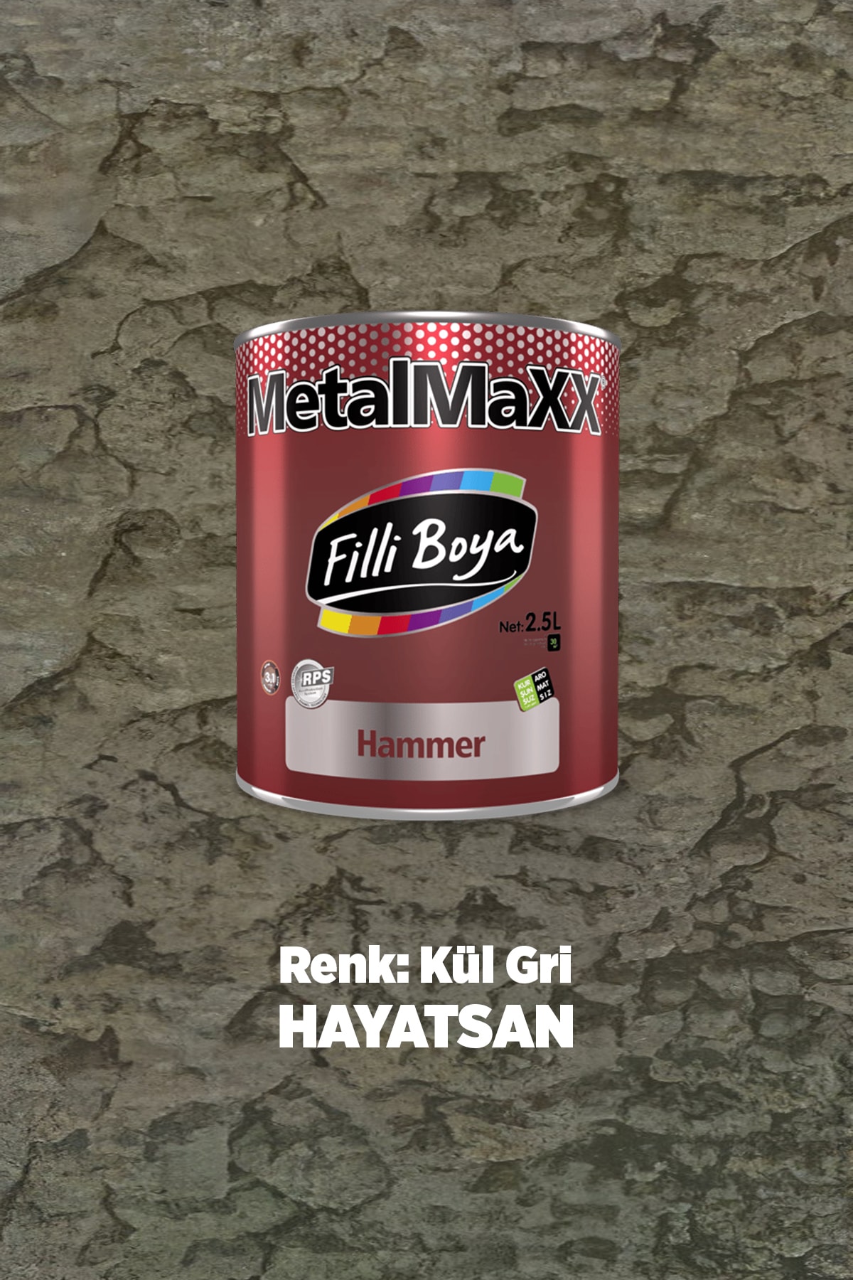 Metalmaxx® Hammer – 0,75 Lt- Metal Yüzeyler Için