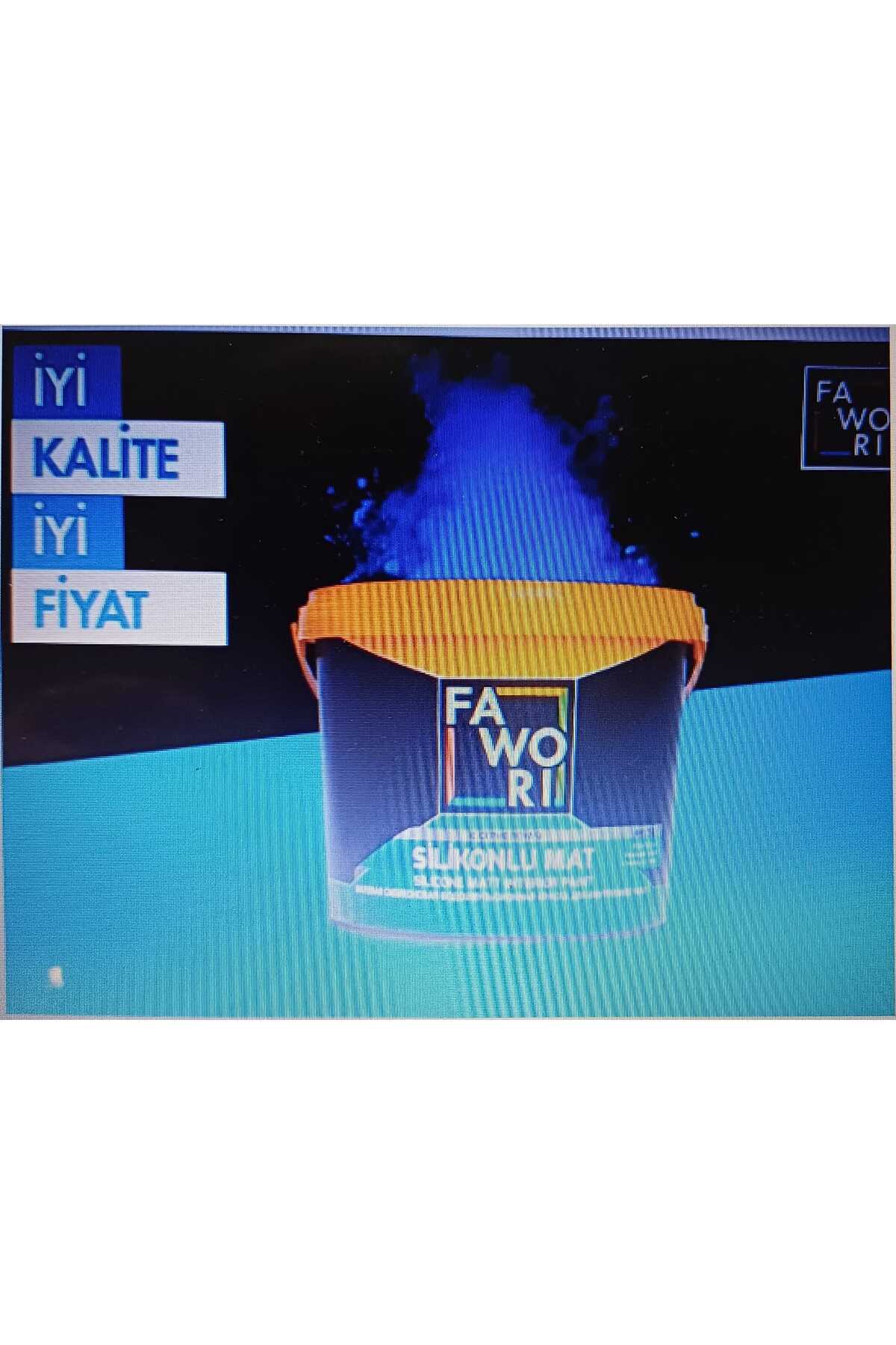 FAWORİ SİLİKONLU MAT İÇ CEPHE BOYASI BEYAZ 15 LT