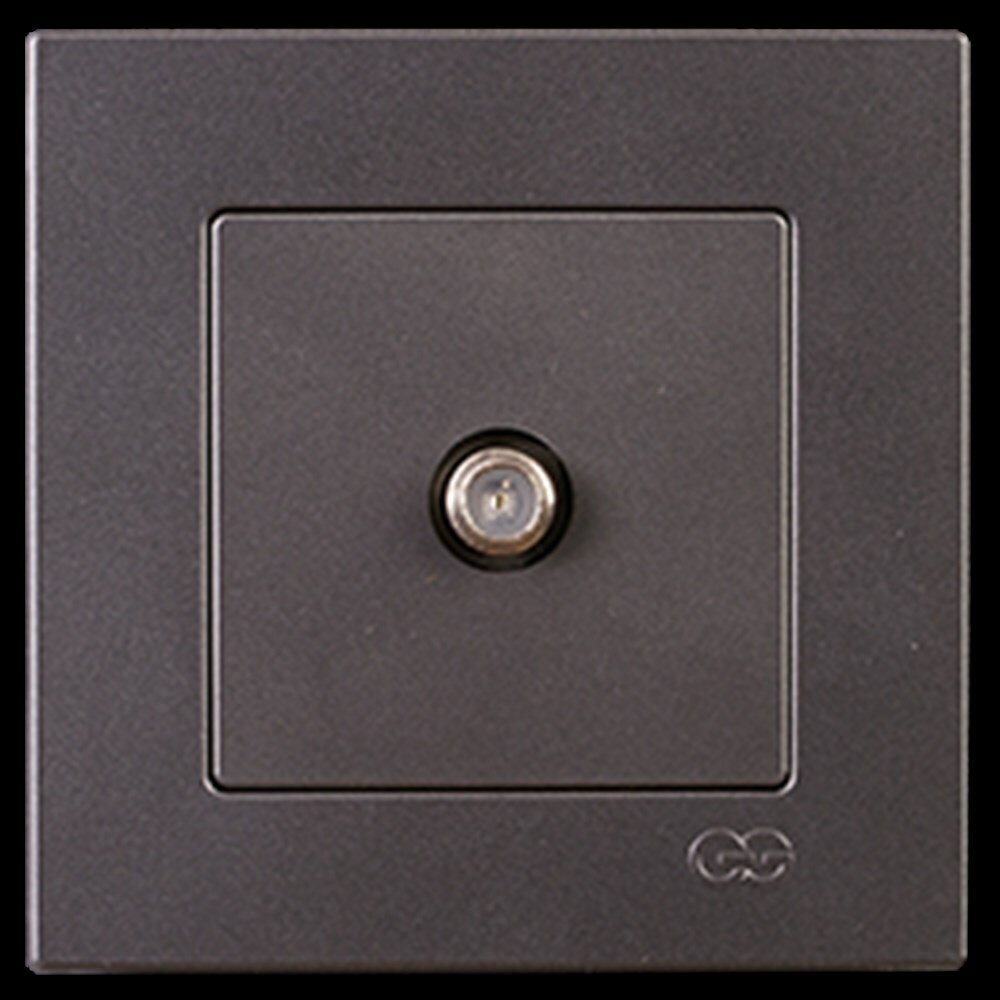 Eqona M. Füme Tekli Uydu Priz Eko (Mkz)