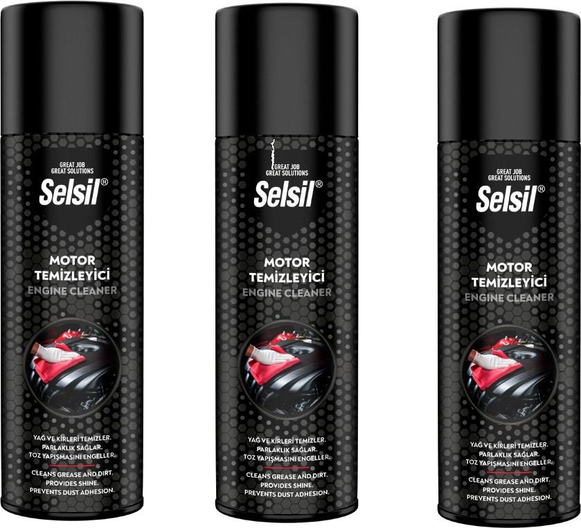 Motor Temizleme Sprey 500 ml 3 Adet