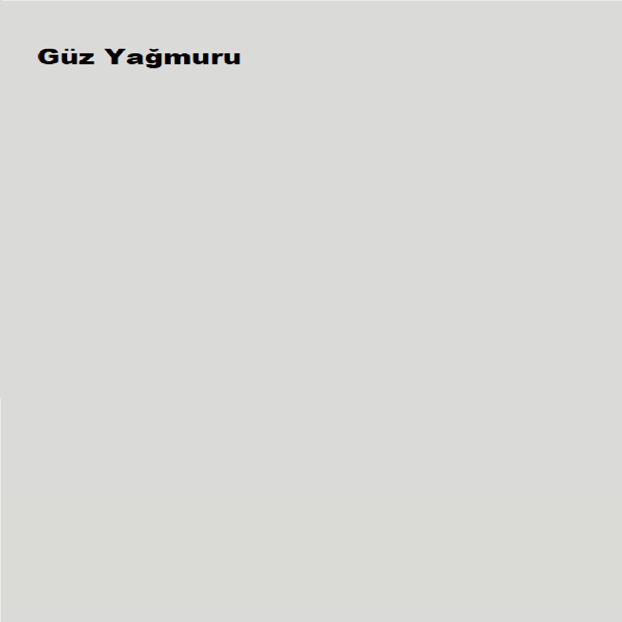Plastik Mat Iç Cephe Boyası Güz Yağmuru 2,5 Lt (3,5 Kg)