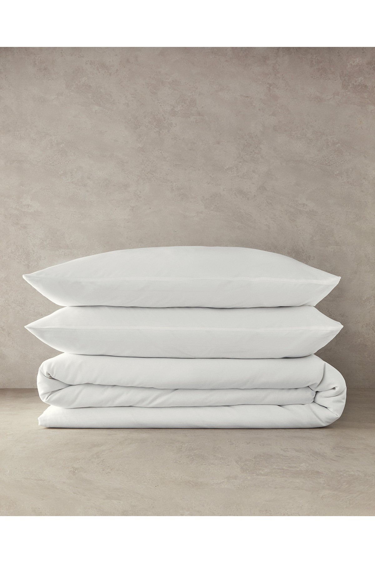 Nova Premium Soft Cotton Çift Kişilik Nevresim Takımı Beyaz